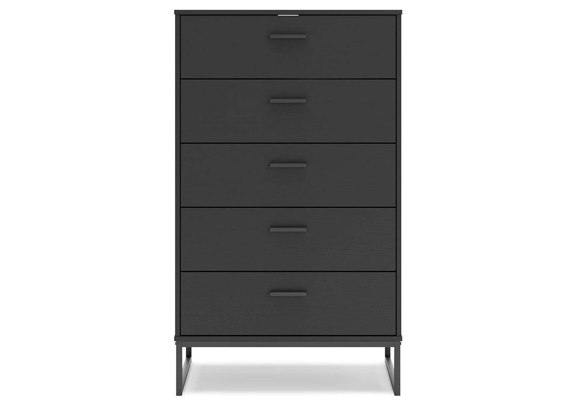 Socalle Full Panel Platform Bed, Dresser, Chest and Nightstand front view