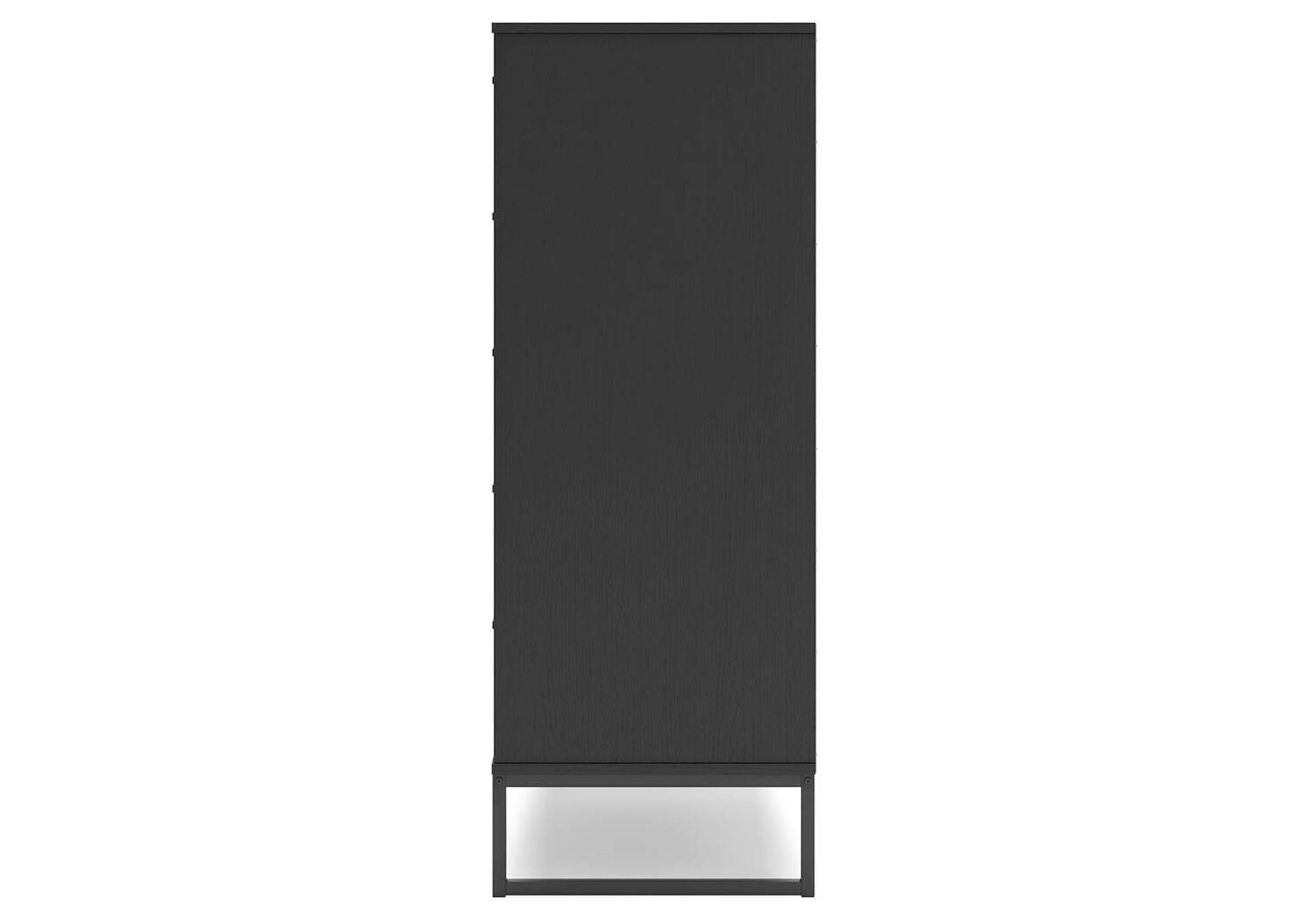 Socalle Full Platform Bed, Dresser and Nightstand side view