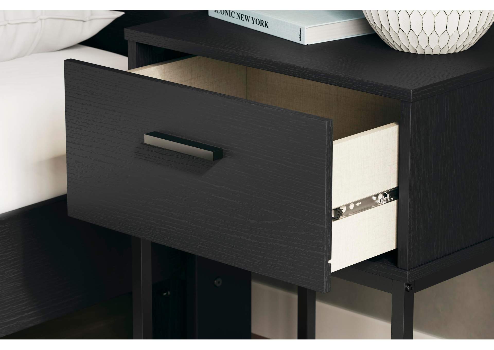 Socalle Full Panel Headboard, Dresser and Nightstand detail