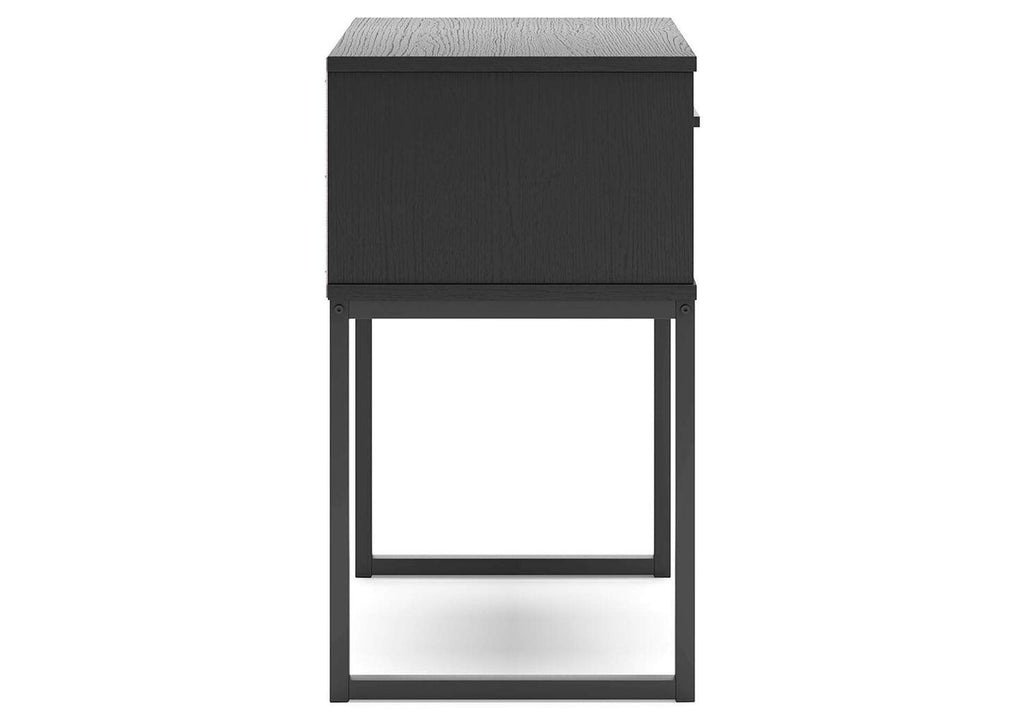 Socalle Queen Platform Bed, Dresser and 2 Nightstands side view