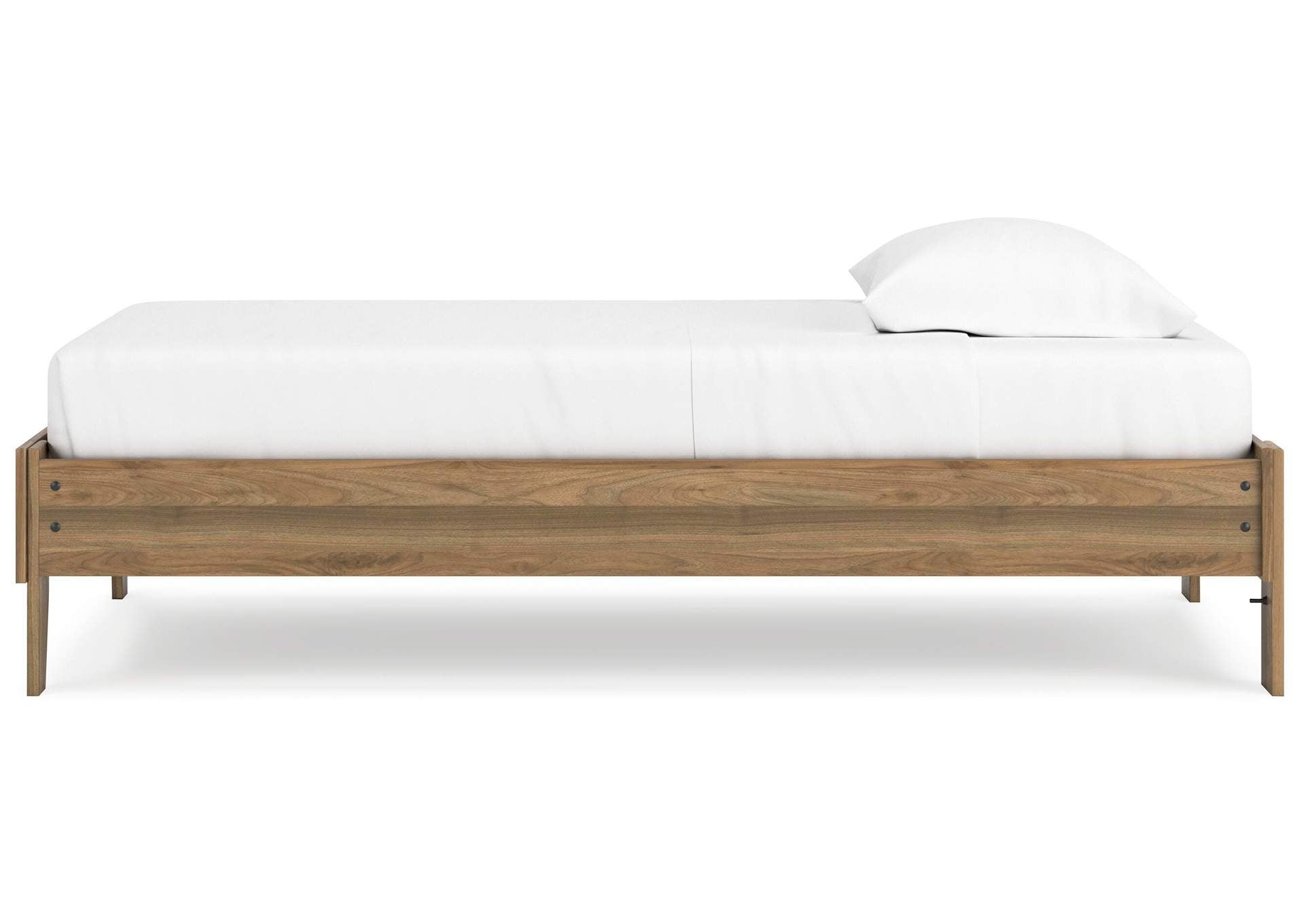 Deanlow Twin Platform Bed, Dresser and 2 Nightstands side view