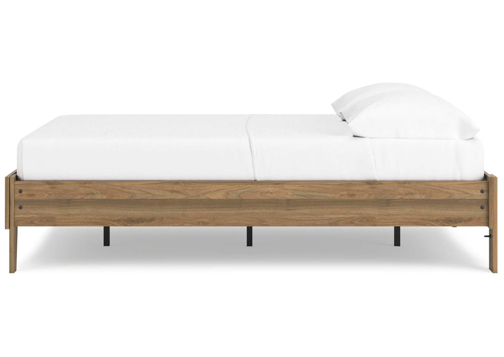 Deanlow Full Platform Bed, Dresser, Chest and 2 Nightstands side view