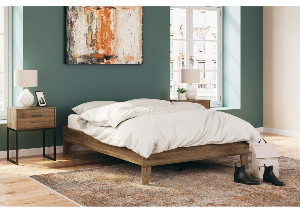 Deanlow Full Platform Bed, Dresser and Chest