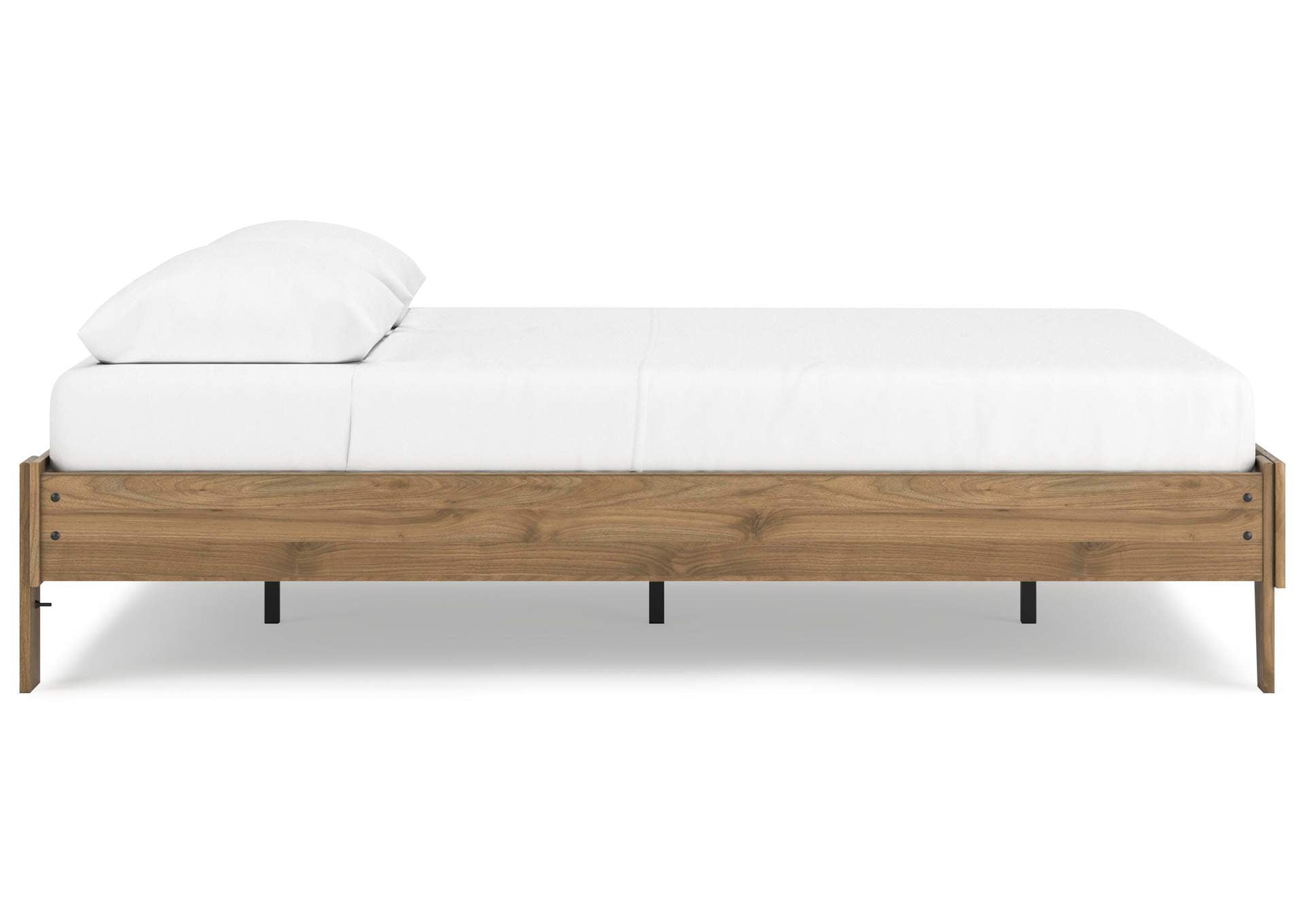 Deanlow Queen Platform Bed, Dresser, Chest and Nightstand side view
