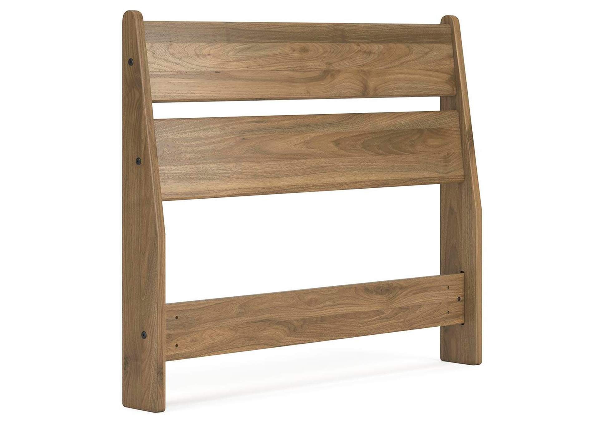 Deanlow Twin Panel Headboard and Nightstand angled view