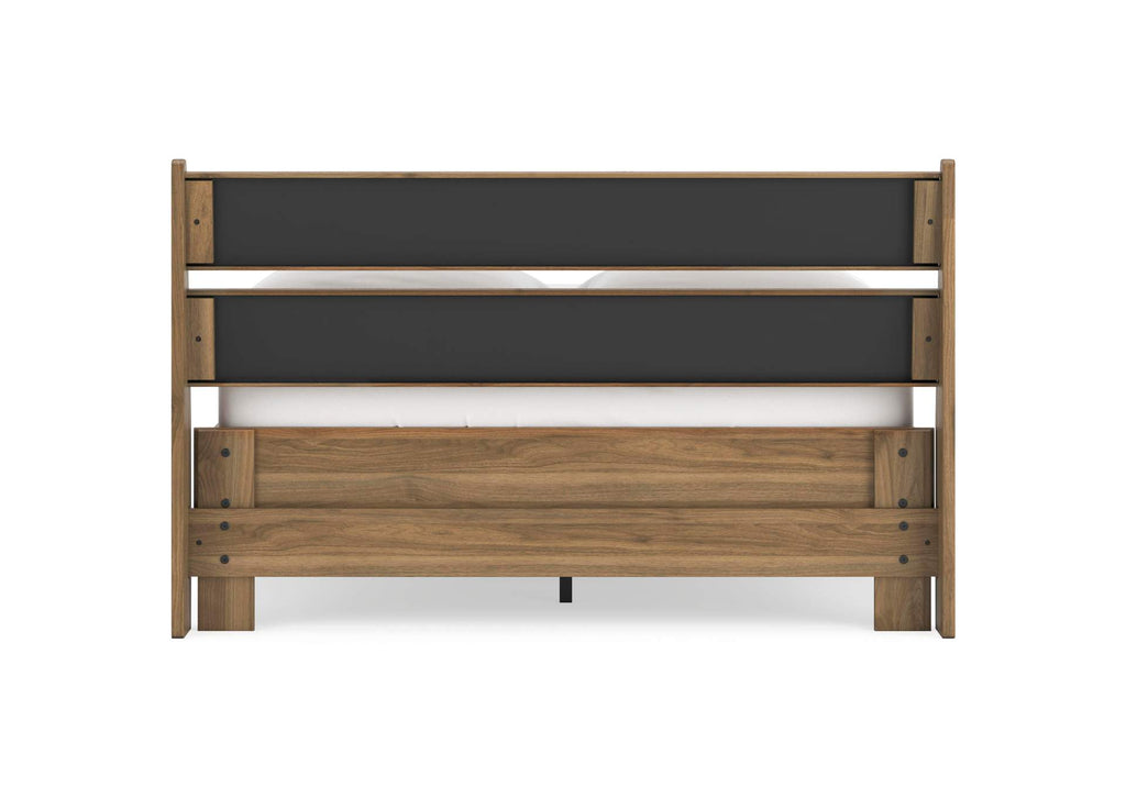 Deanlow Full Panel Headboard, Dresser and Nightstand