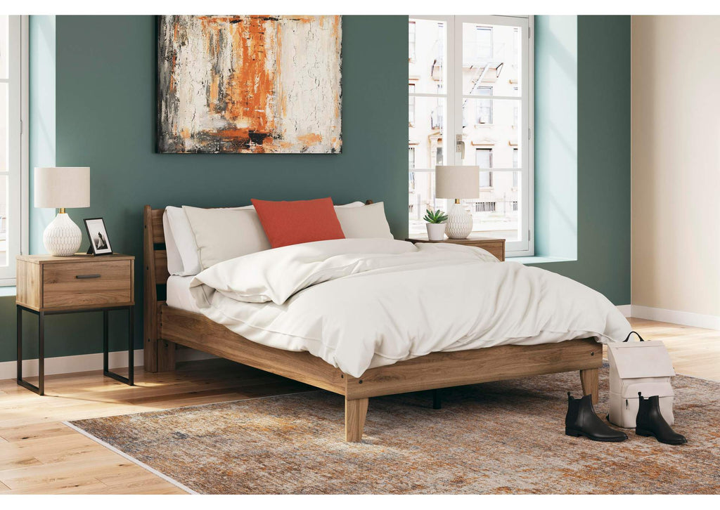 Deanlow Full Panel Headboard, Dresser, Chest and Nightstand