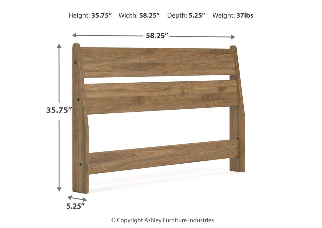 Deanlow Full Panel Headboard, Dresser and Nightstand dimensions