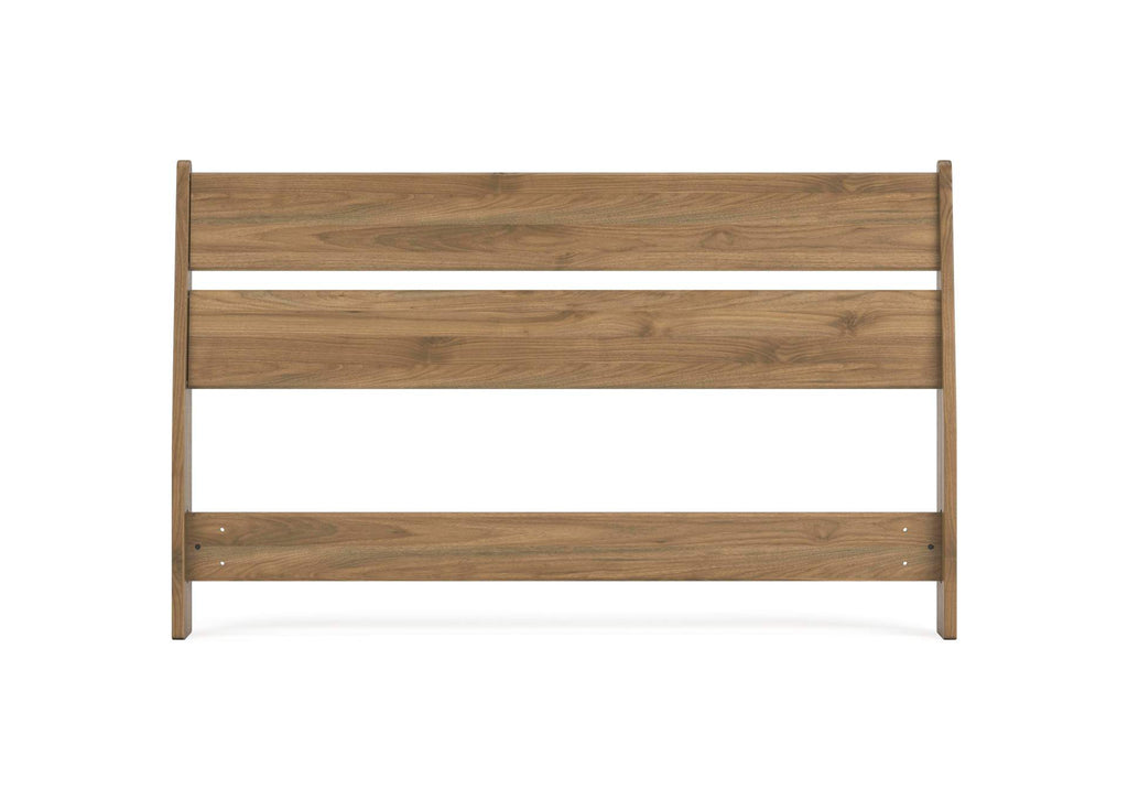 Deanlow Full Panel Headboard and 2 Nightstands front view