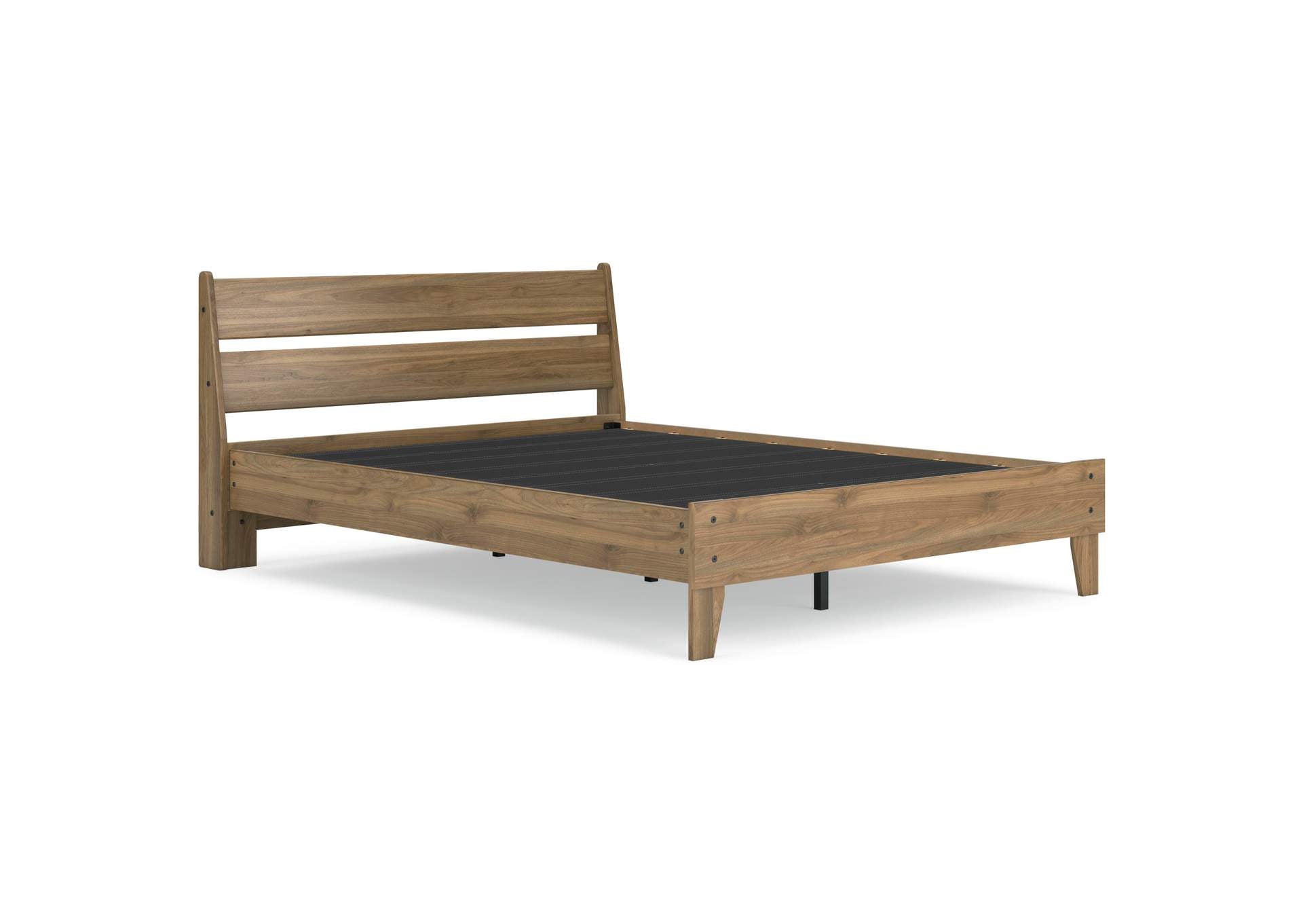Deanlow Queen Panel Headboard, Dresser and Nightstand angled view