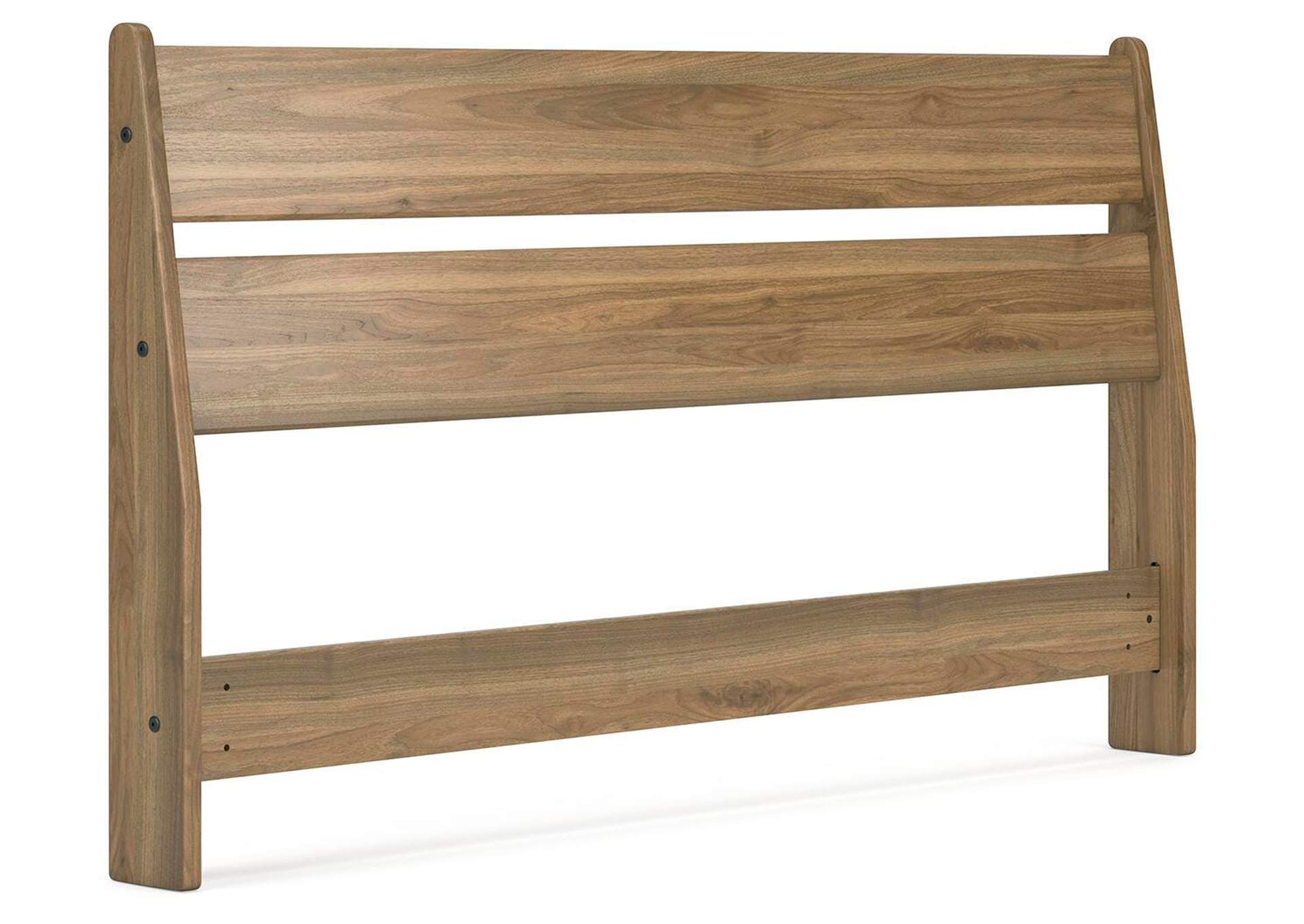 Deanlow Queen Panel Headboard, Dresser and Chest angled view