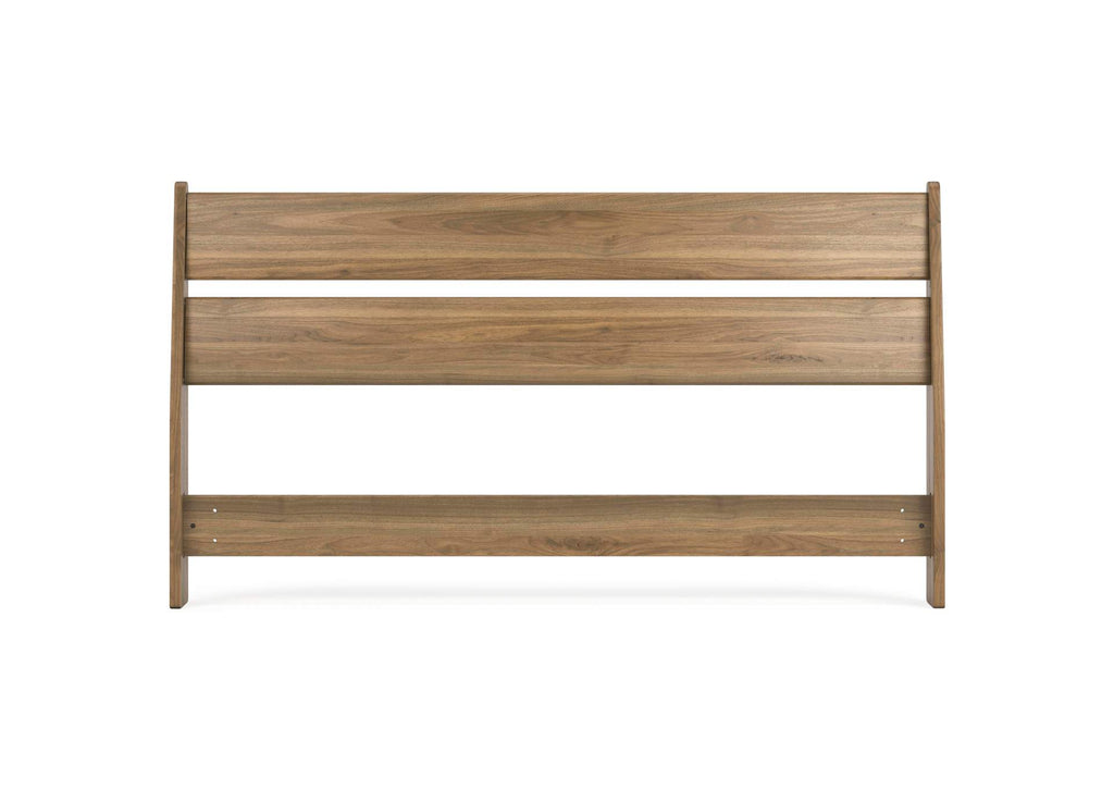 Deanlow Queen Panel Headboard and 2 Nightstands front view
