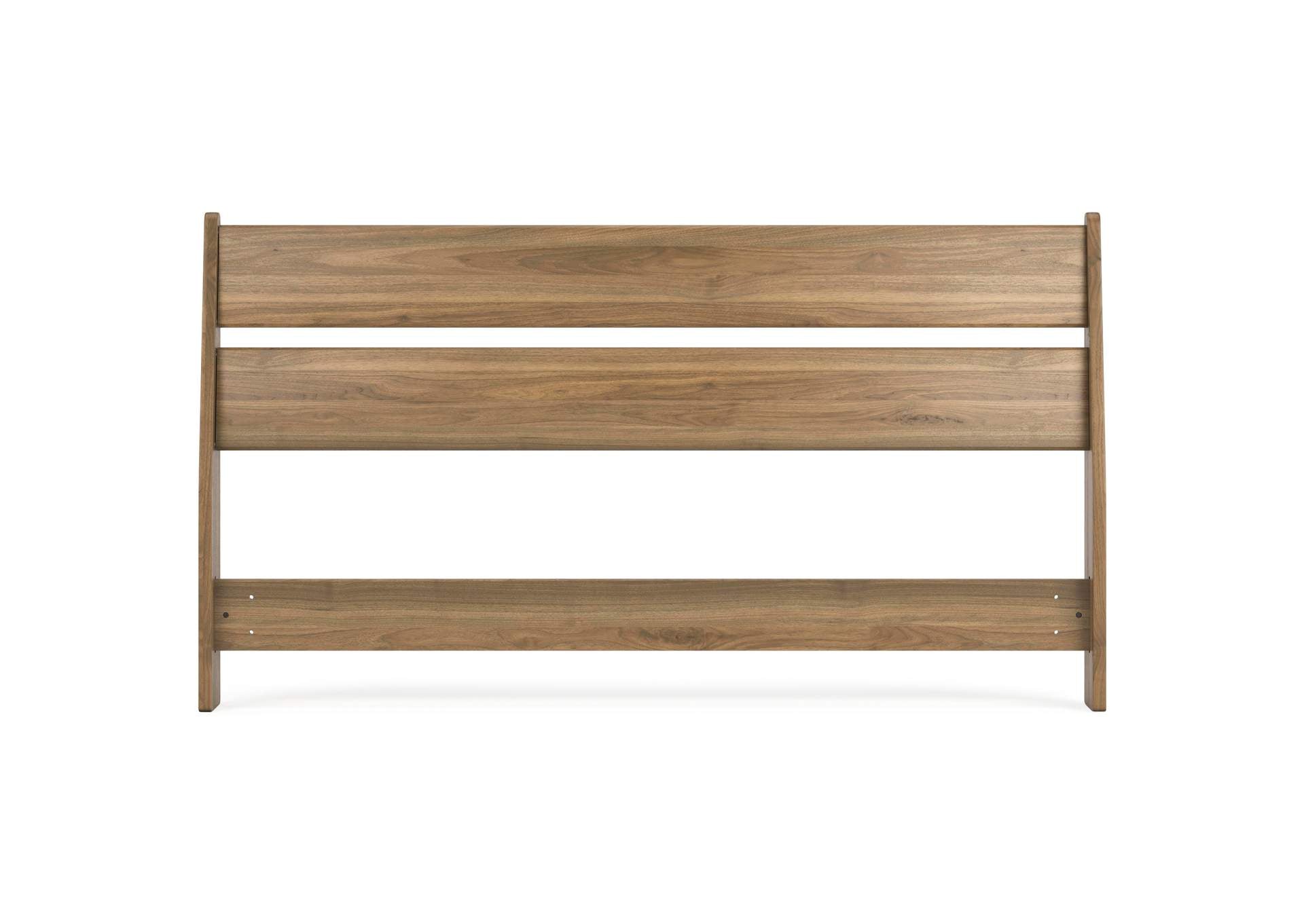 Deanlow Queen Panel Headboard and 2 Nightstands front view