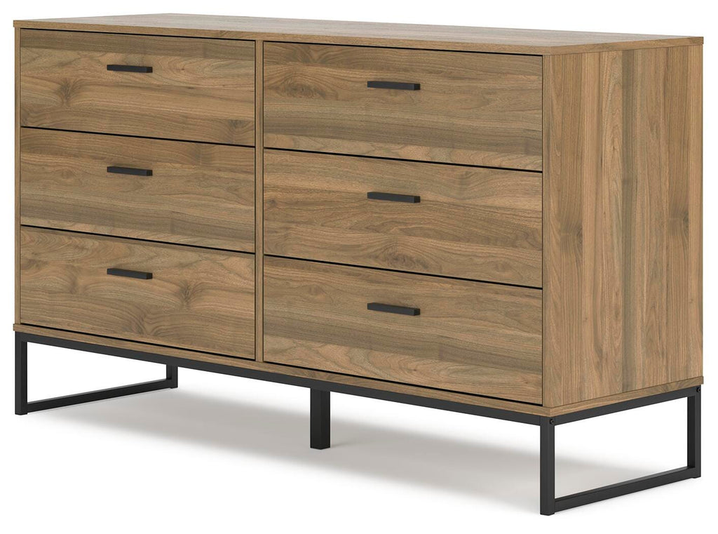 Deanlow Dresser in Honey, angle view