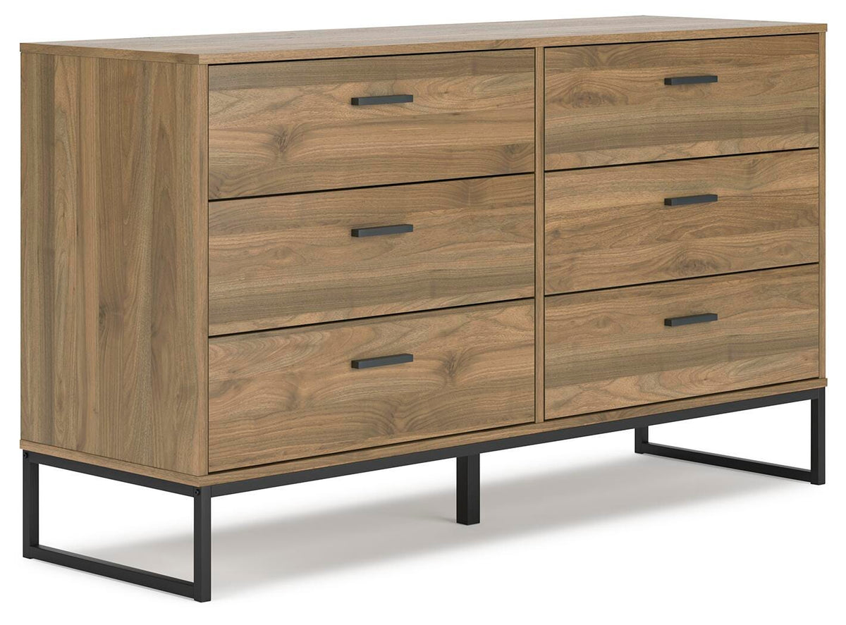 Deanlow Dresser in Honey, angle view