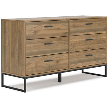 Deanlow Dresser in Honey, angle view