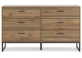 Deanlow Queen Panel Headboard and Dresser