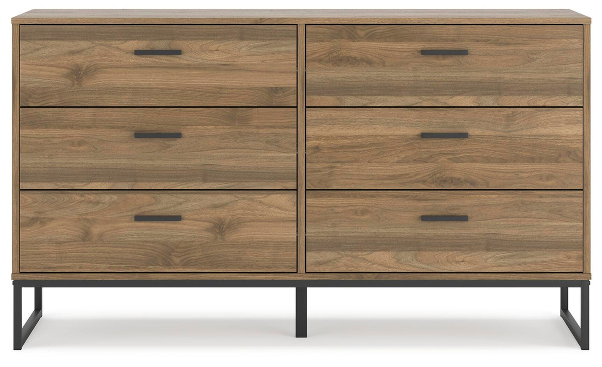 Deanlow Dresser in Honey, front view