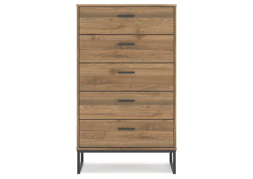 Deanlow Twin Panel Headboard, Dresser and Chest