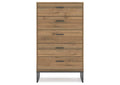 Deanlow Twin Panel Headboard, Dresser and Chest