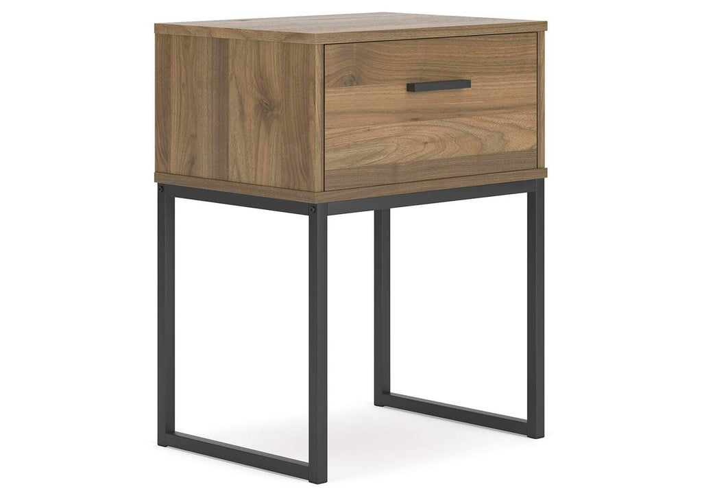 Deanlow Full Panel Headboard, Dresser, Chest and Nightstand angled view