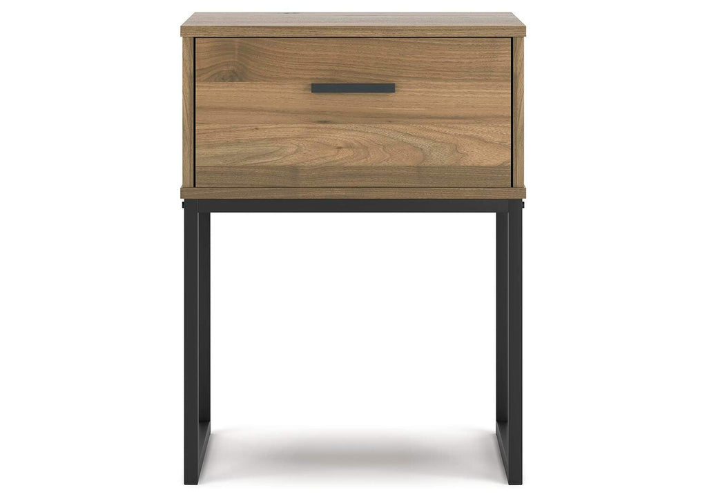Deanlow Twin Platform Panel Bed, Dresser and Nightstand