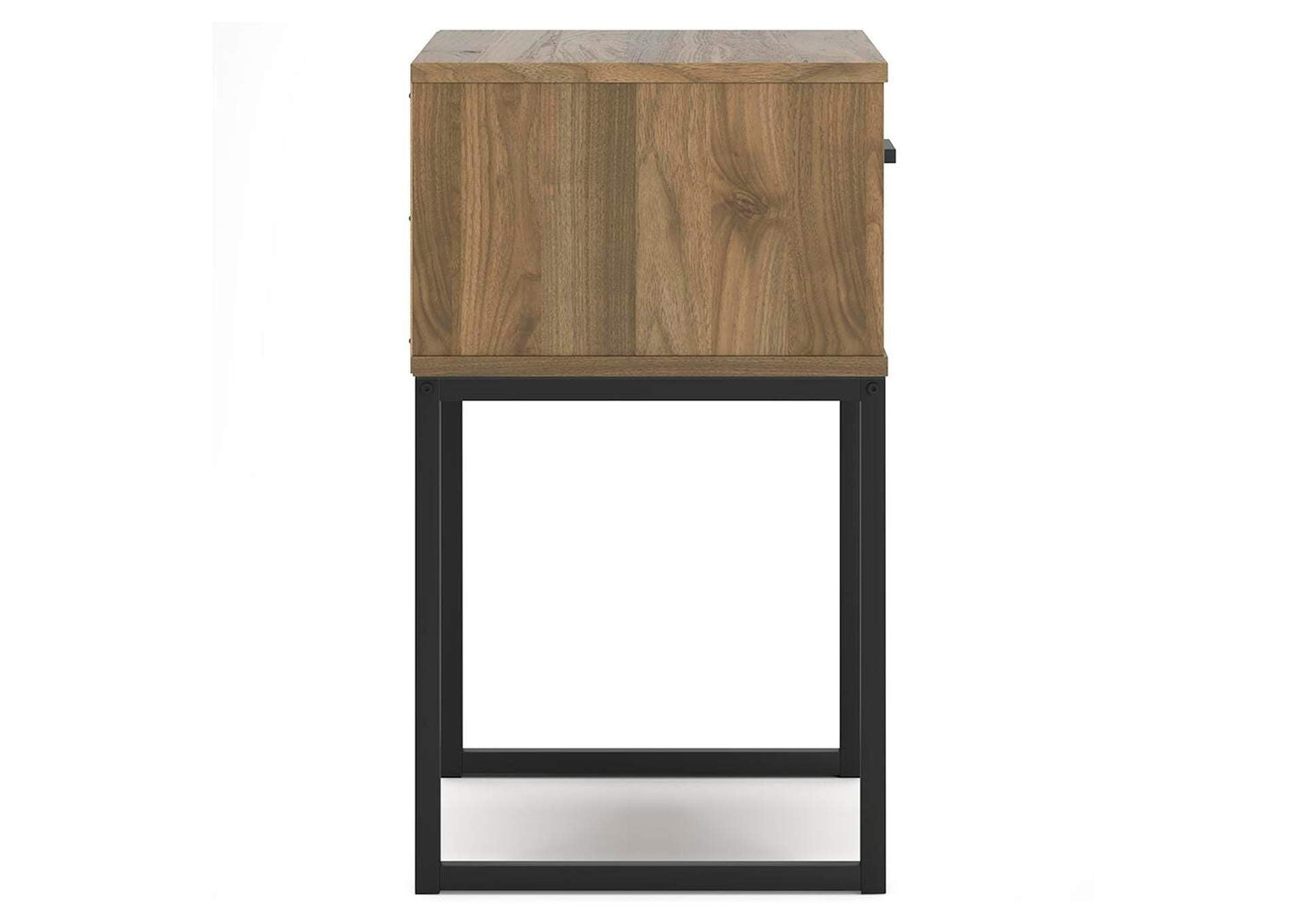 Deanlow Full Panel Headboard, Dresser and 2 Nightstands side view