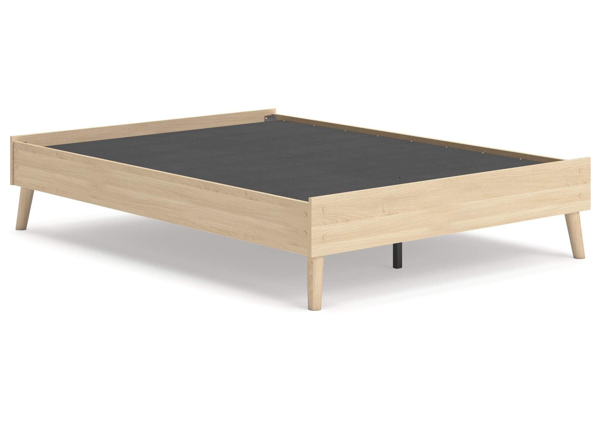 Cabinella Full Platform Bed, Dresser and 2 Nightstands angled view