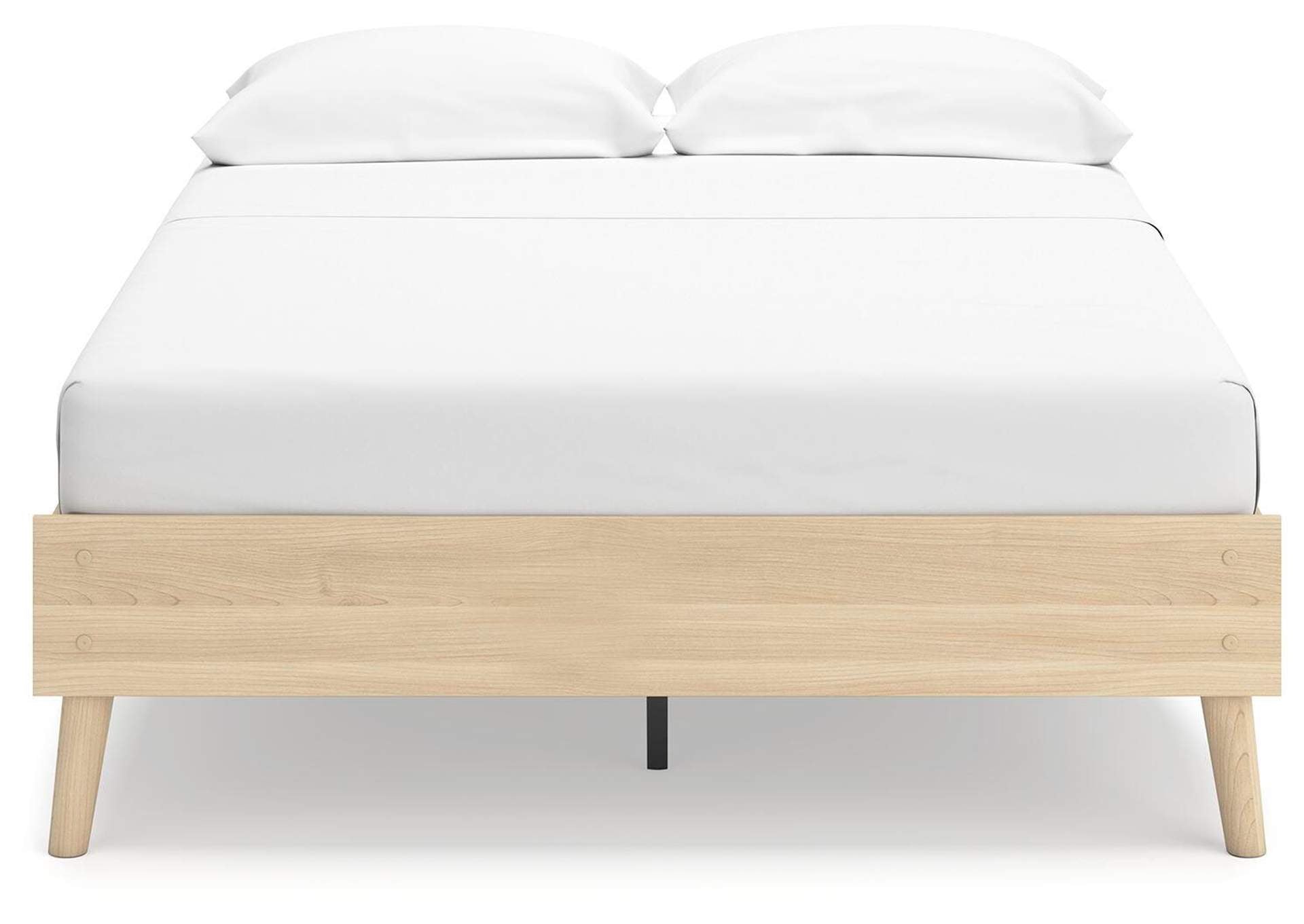 Cabinella Full Platform Bed, Dresser and Chest front view
