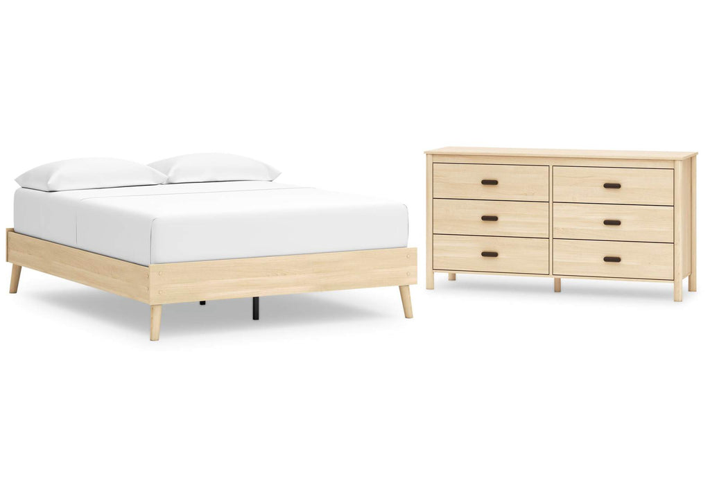 Cabinella Queen Platform Bed and Dresser