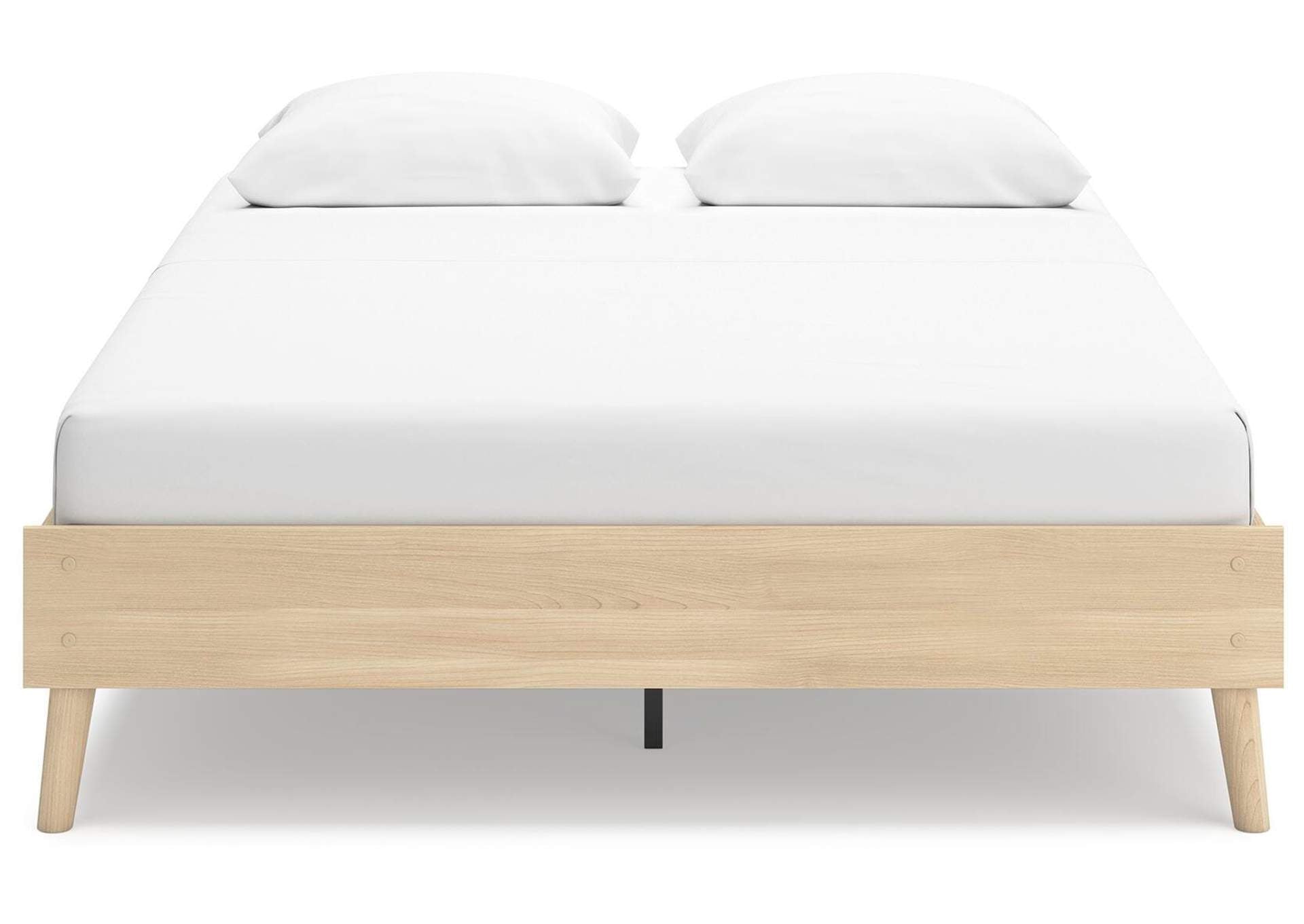 Cabinella Queen Platform Bed, Dresser and Chest front view