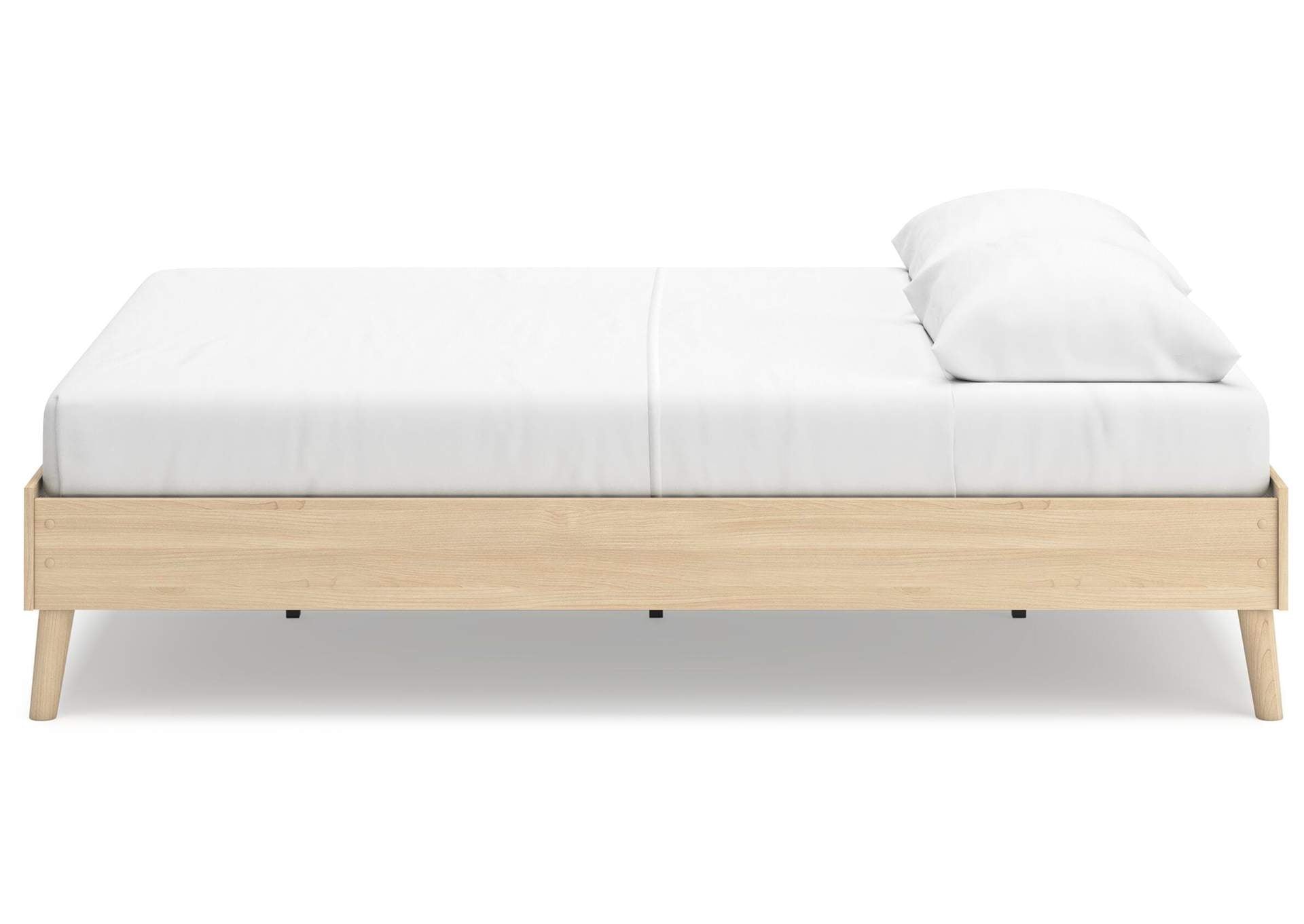 Cabinella Queen Platform Bed, Dresser, Chest and Nightstand side view