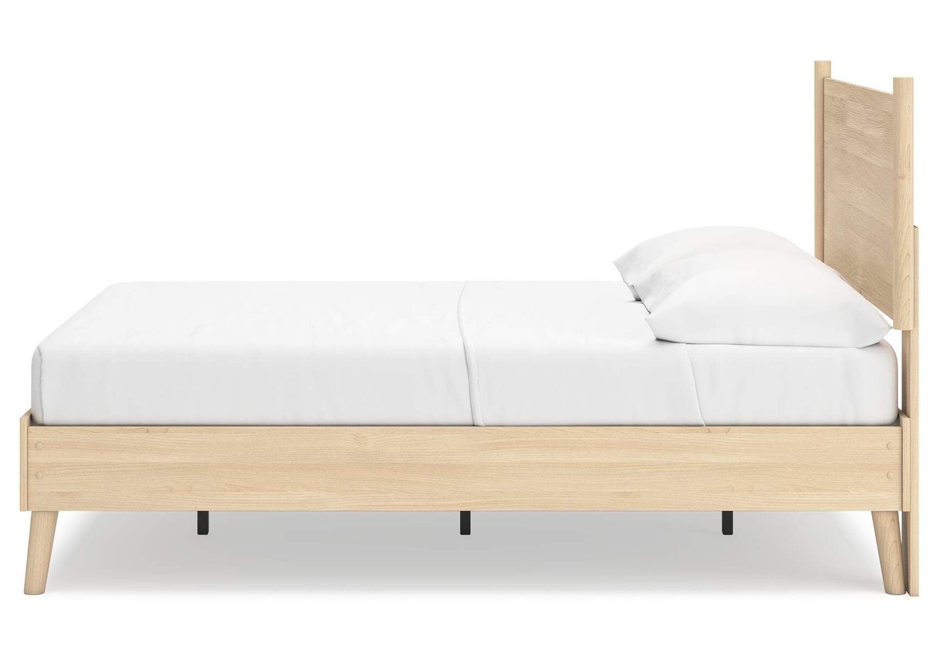 Cabinella Full Platform Panel Bed, Dresser and Chest side view
