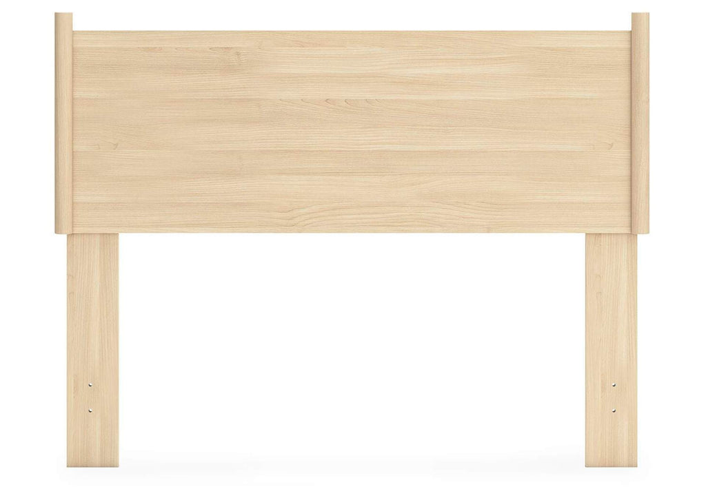 Cabinella Full Panel Headboard and 2 Nightstands front view