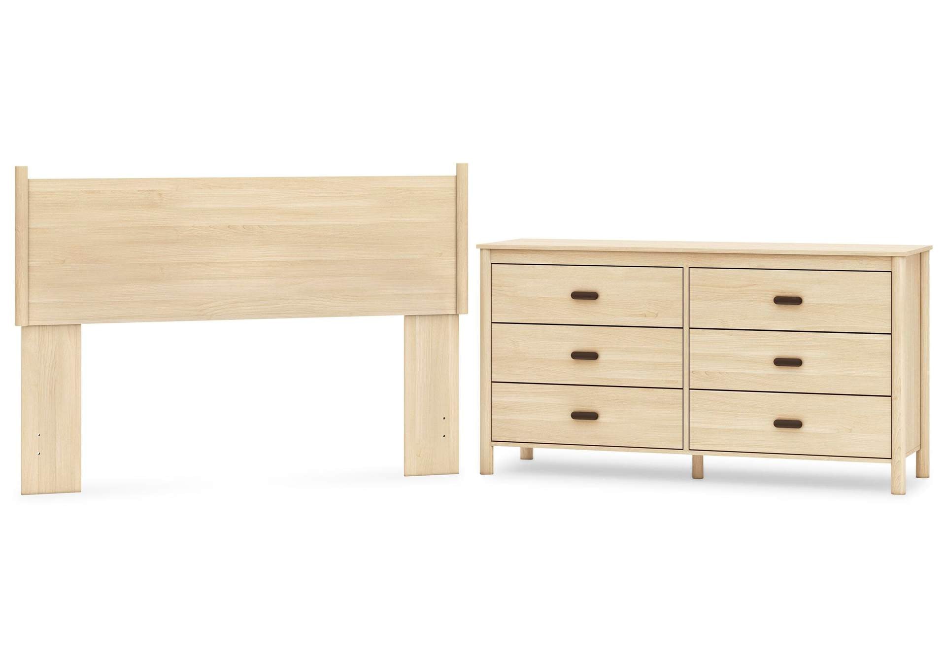 Cabinella Queen Panel Headboard and Dresser