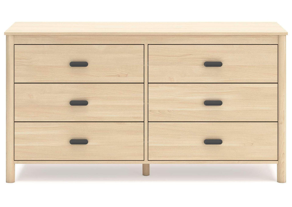 Cabinella Full Platform Panel Bed, Dresser and Chest front view