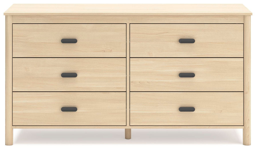 Cabinella Dresser in Tan, front view