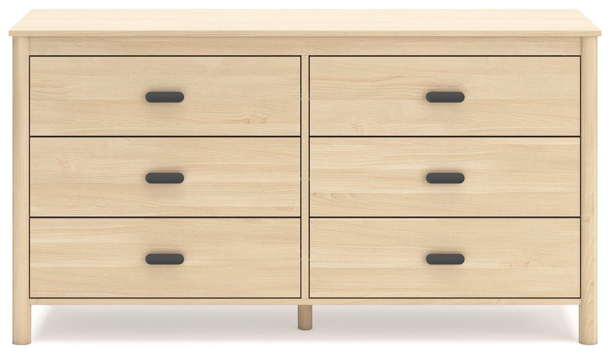 Cabinella Dresser in Tan, front view