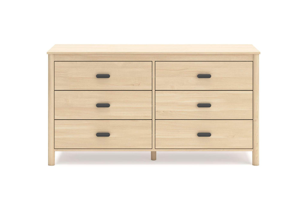 Cabinella Full Panel Headboard, Dresser and Chest front view