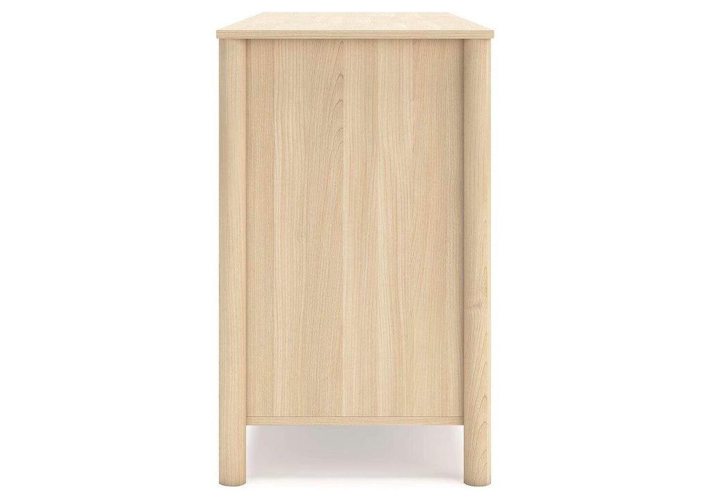 Cabinella Full Panel Headboard and Dresser side view