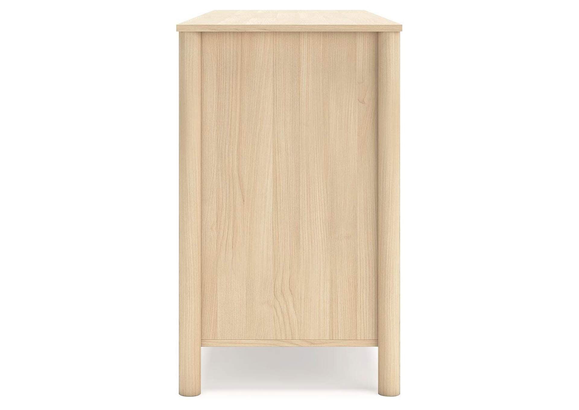 Cabinella Queen Panel Headboard, Dresser, Chest and 2 Nightstands side view