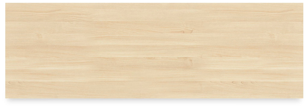Cabinella Dresser in Tan, top view