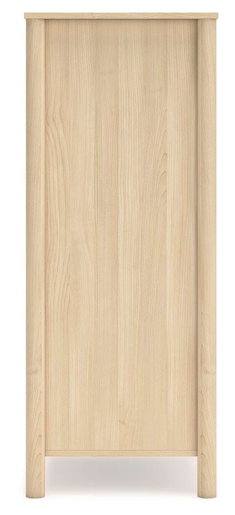 Cabinella Chest of Drawers in Tan, alternate side view