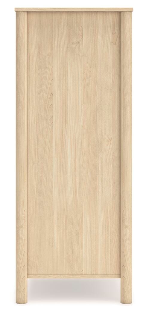 Cabinella Chest of Drawers in Tan, side view