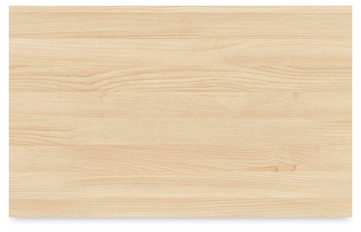 Cabinella Chest of Drawers in Tan, top view