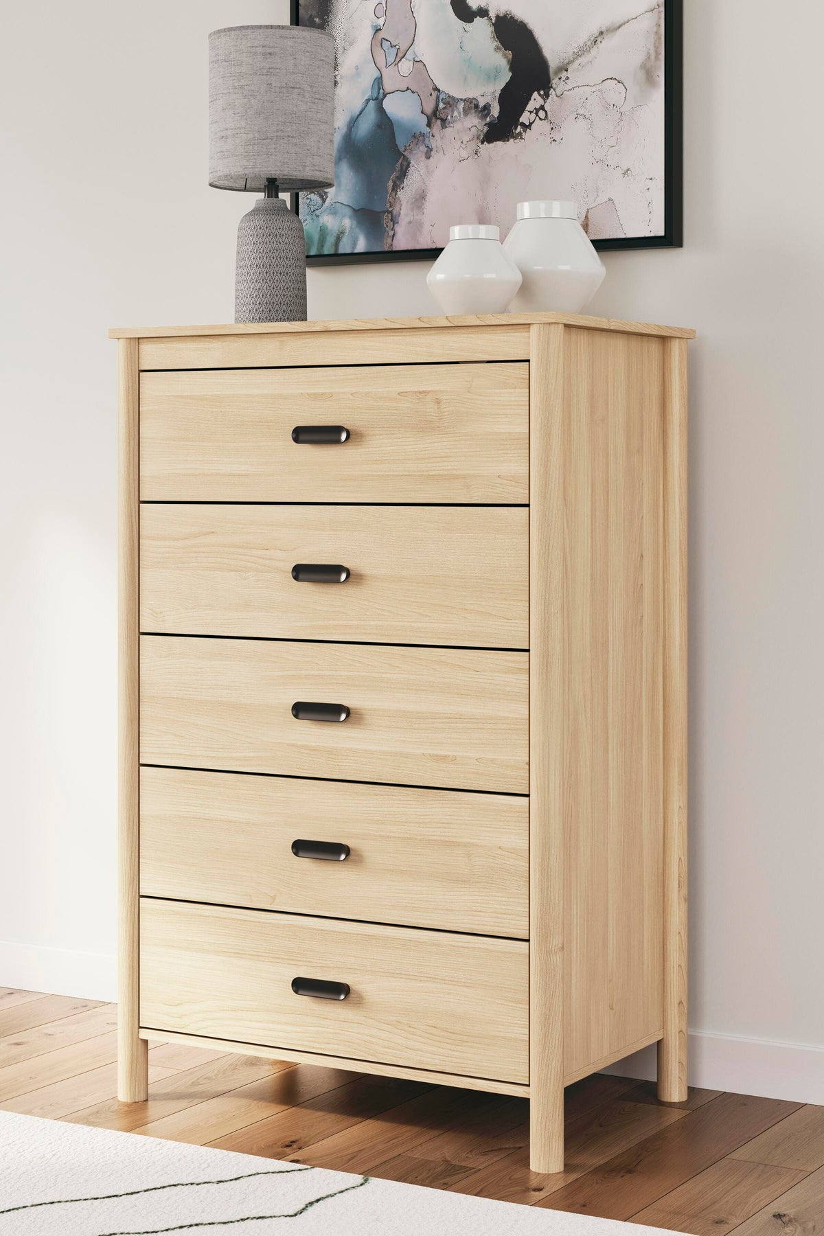 Cabinella Chest of Drawers in Tan, alternate view 3