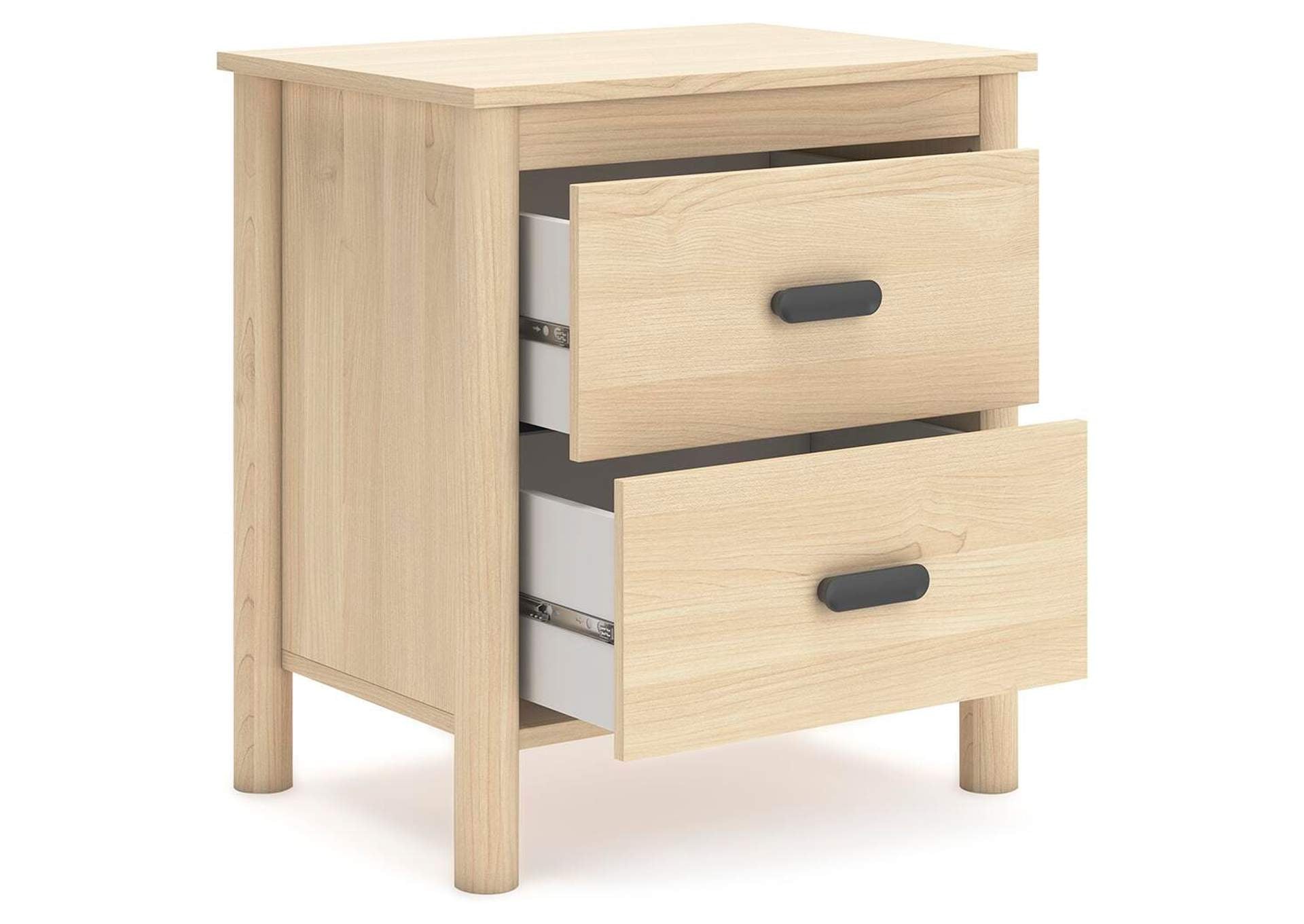 Cabinella Full Platform Bed, Dresser, Chest and 2 Nightstands angled view