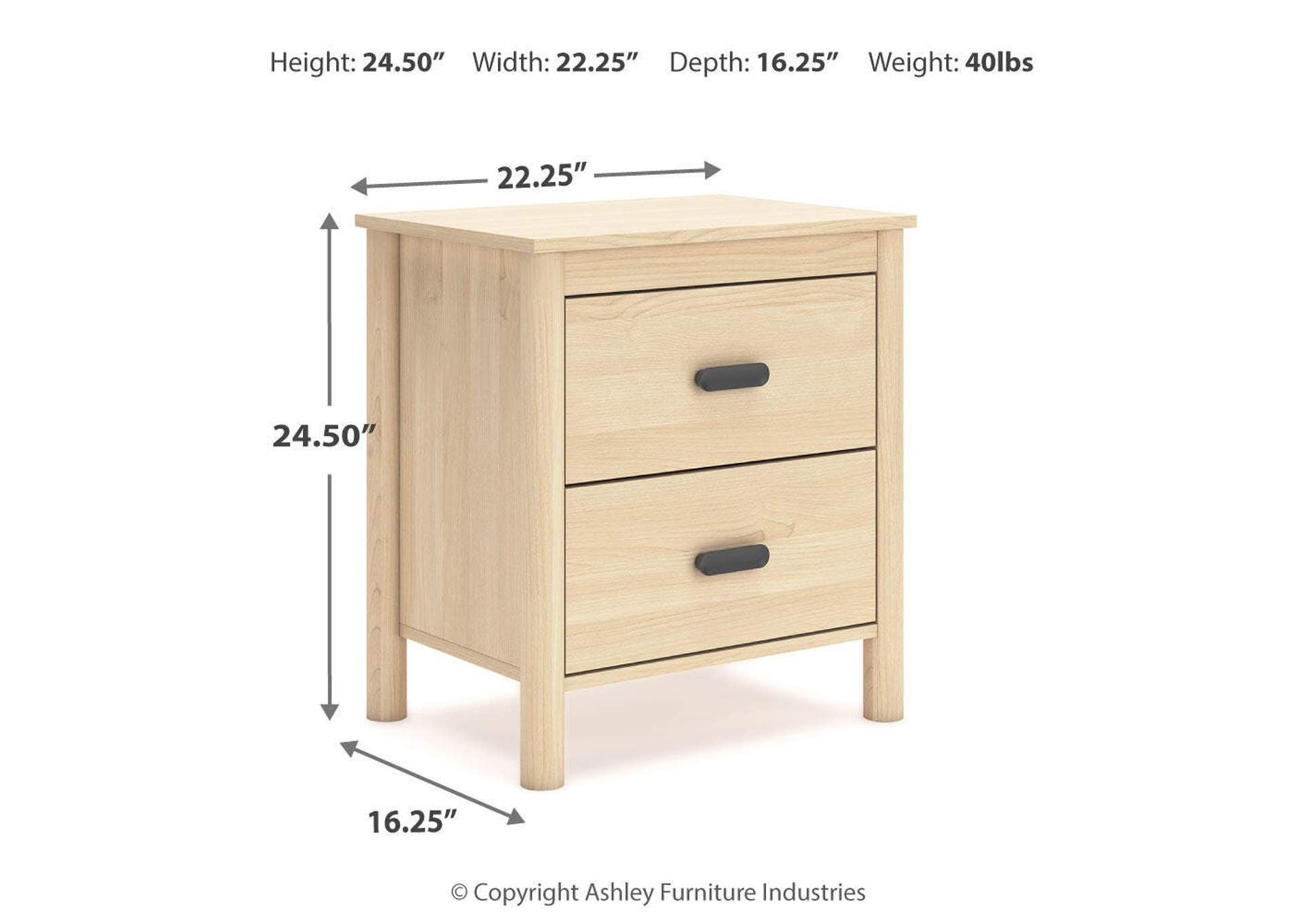 Cabinella Full Platform Panel Bed, Dresser, Chest and 2 Nightstands dimensions