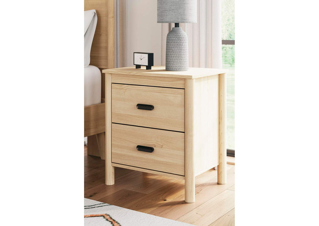 Cabinella Queen Platform Bed, Dresser and Nightstand