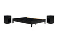 Finch Queen Platform Bed and 2 Nightstands